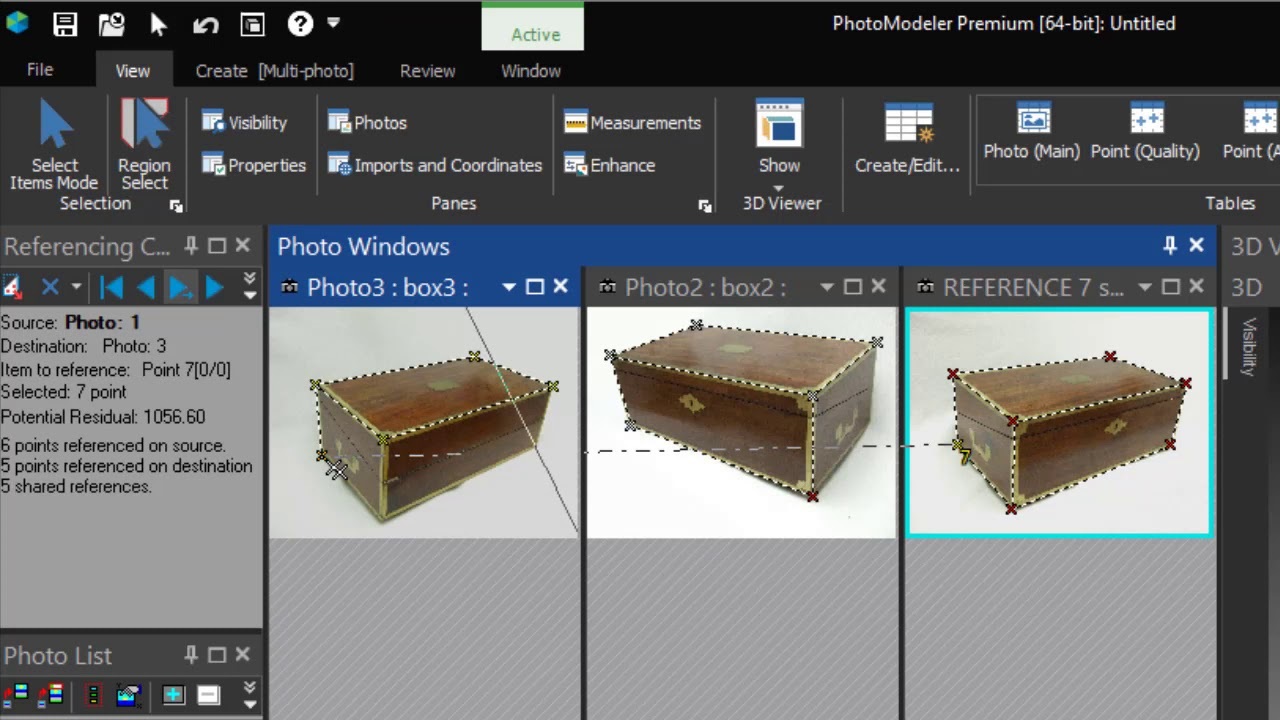 Working with PhotoModeler Premium 2020.1.1.0 full