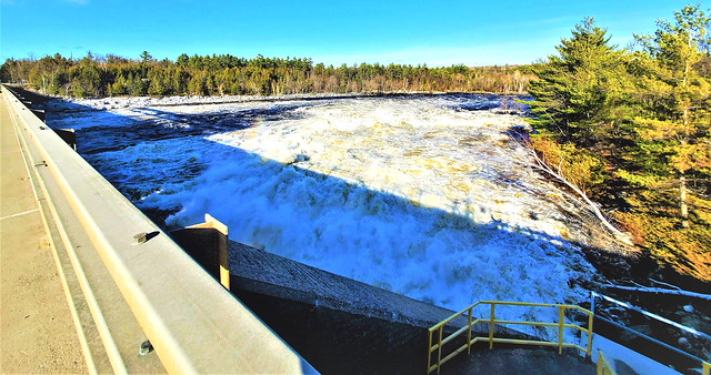 Chenaux Dam on the Ottawa River