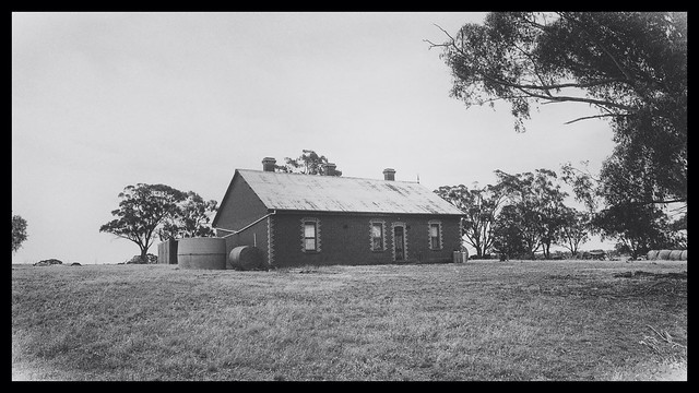 Old farm homestead near Shelbourne, Vic