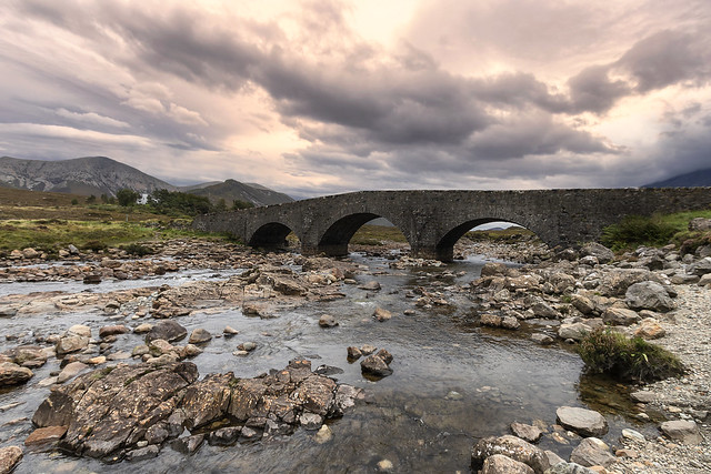 Sligachan Old Bridge, Highlands - Scotland (re Edited)