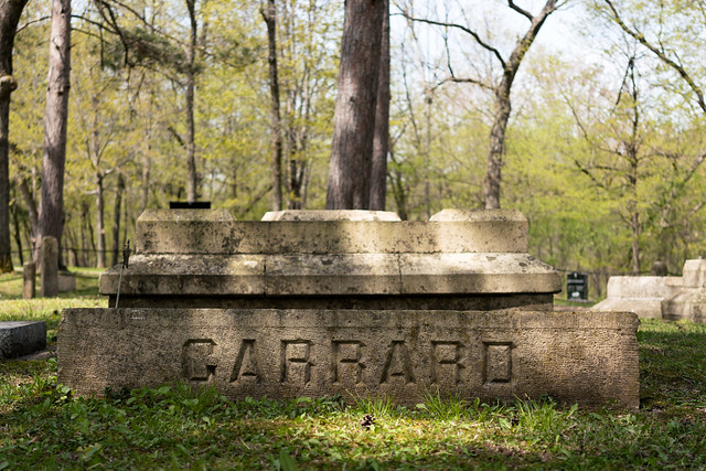 Garrard family plot at Old Frontenac Cemetery, Minnesota