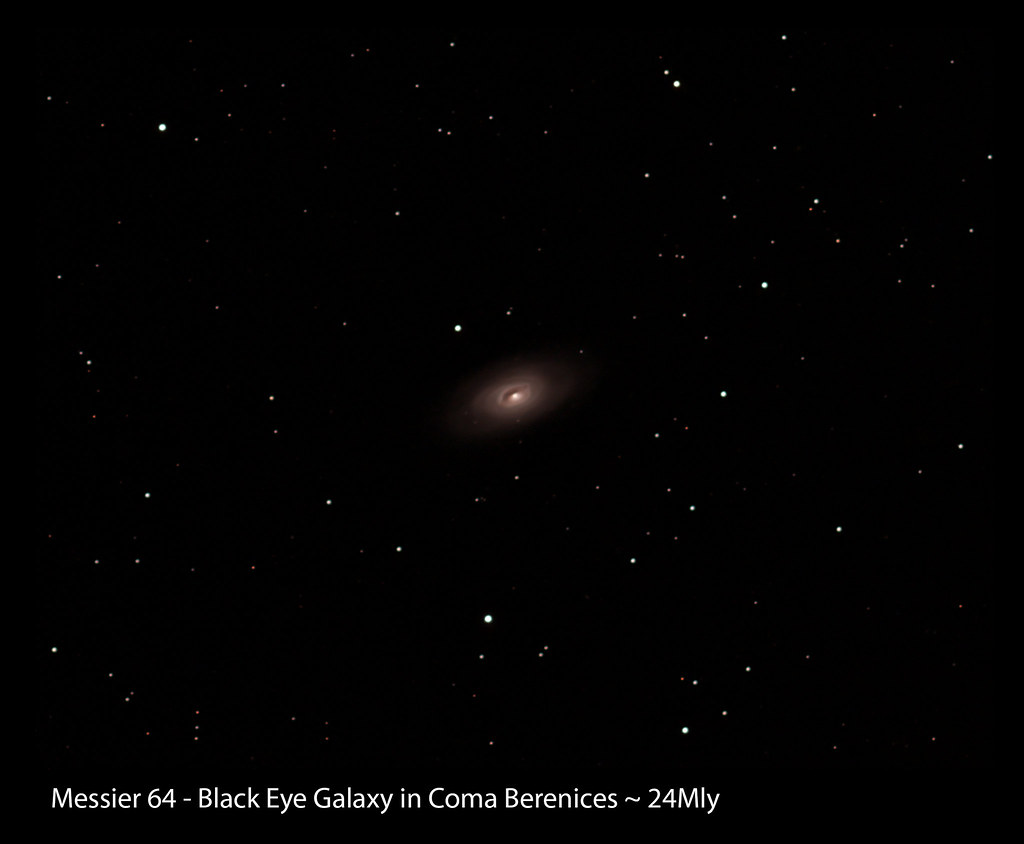 Messier 64 - The Black Eye Galaxy | M64 The Black Eye Galaxy… | Flickr