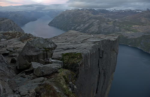 The Pulpit Rock / Preikestolen, norge norway rogaland strand preikestolen pulpitrock lysefjorden nature landscape view fjord fjordnorway nightshot ryfylke hiking utno missionimpossible filminglocation tomcruise 7s82186v2 fossmork mountains visitryfylke destinasjonryfylke coronatrip lockdown covid19 coronavirus vestlandet scandinavia