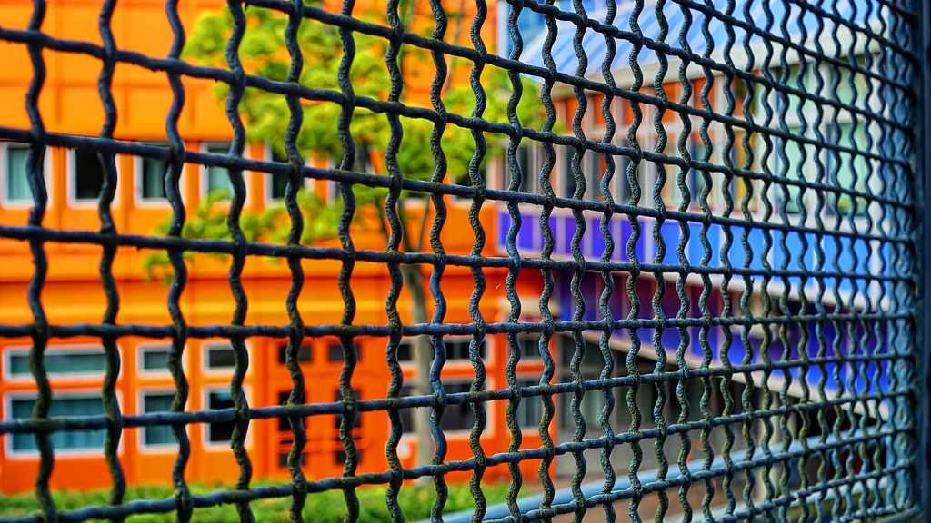 Colours behind the Fence