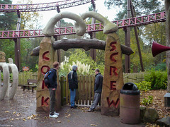 Photo 5 of 5 in the Alton Towers Resort (Farewell Corkscrew) (9th Nov 2008) gallery