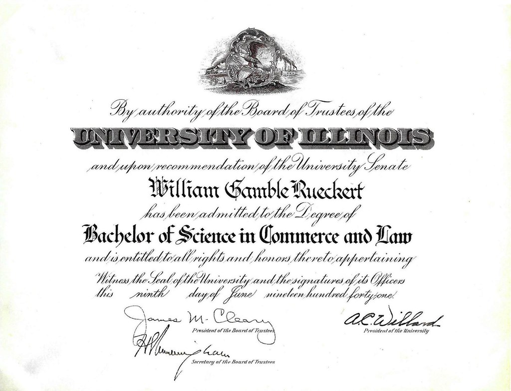 University Certificate