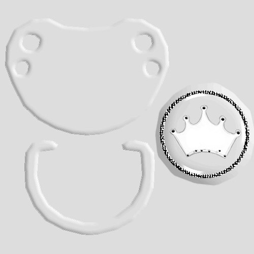 White Pacifier Texture