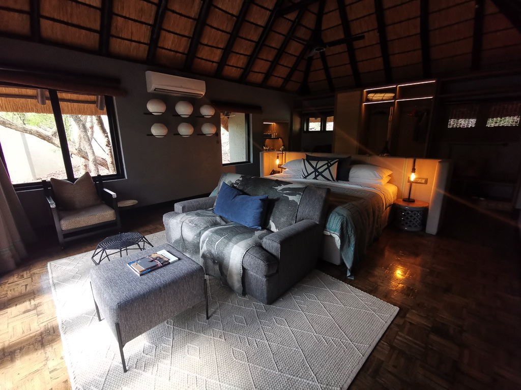Interior of andBeyond Phinda Mountain Lodge suite