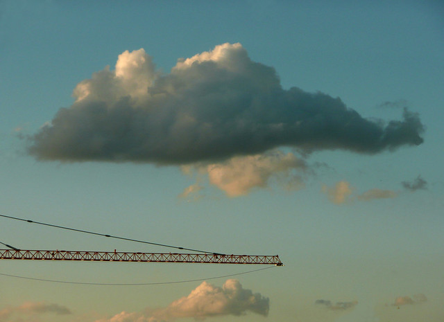 Grue Nuages