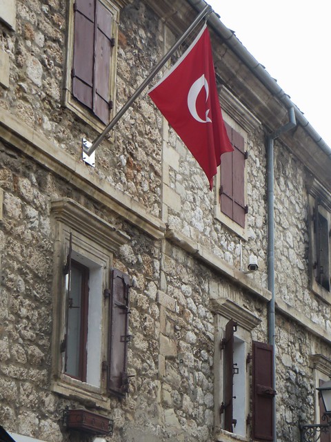 Présence turque, consulat de Turquie, Mostar, Herzégovine-Neretva, Bosnie-Herzégovine.