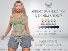 [Ari-Pari] Spring Top & Shorts