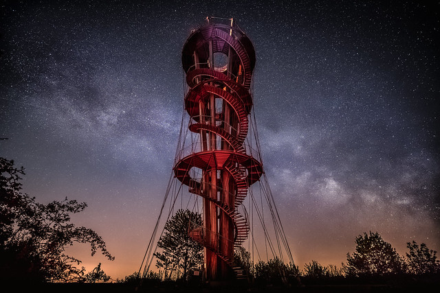 Milky Way meets Tower
