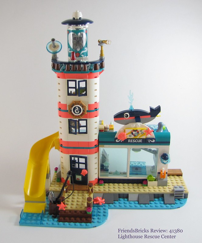 labyrint haj Stedord Heartlake Times: Review: 41380 Lighthouse Rescue Center