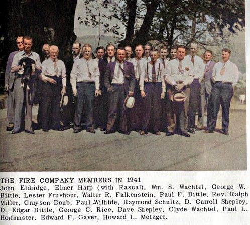 Myersville Fire Company 1941, Colorized