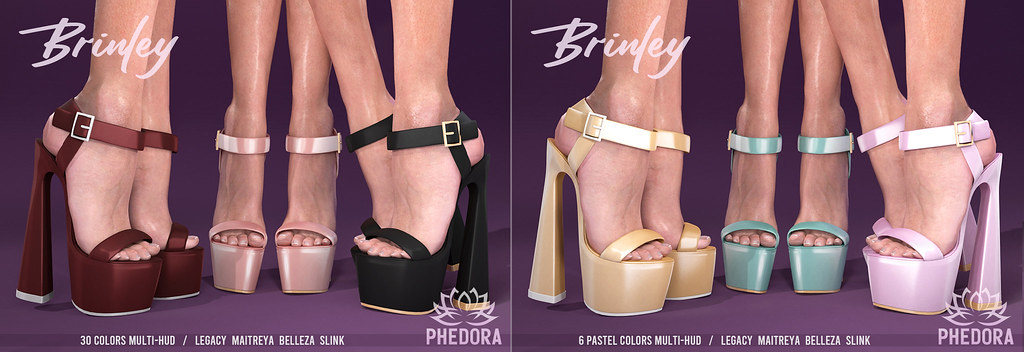 Phedora for Equal10 ~ "Brinley Heels Megapack
