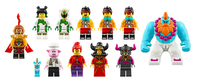LEGO Monkie Kid minifigures