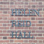 Reid Hall sign