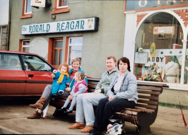 1987 Smith & Rooney Family, Ronald Reagan Pub, Ballyporeen, Co Tipperary, March