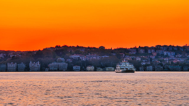 Ferry in Bosphorus