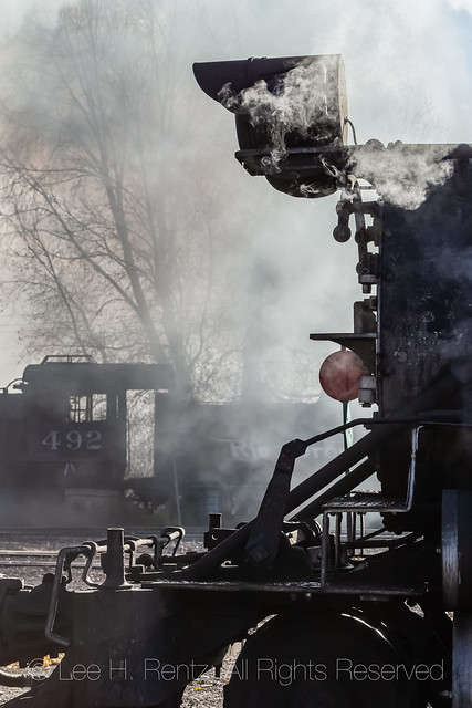 Steam Locomotive on the Cumbres & Toltec Scenic Railroad