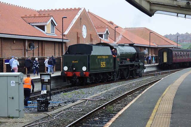 Repton at Whitby Station
