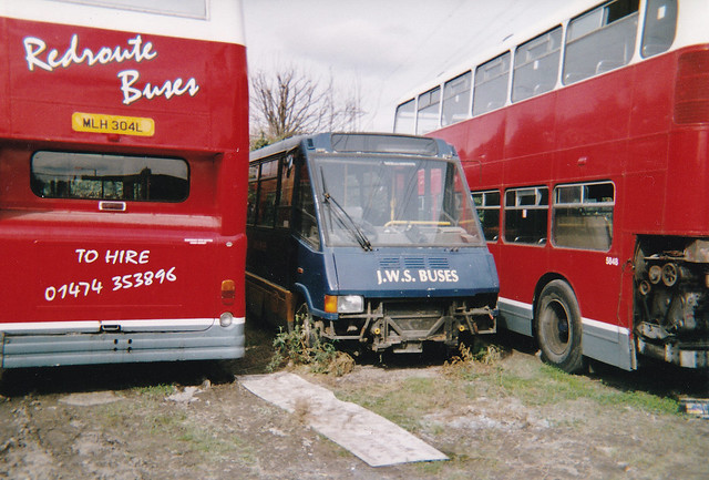 Redroute Buses, Northfleet, Kent.