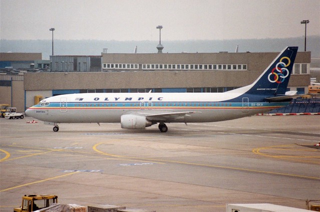 SX-BKA Boeing 737-400 Olympic