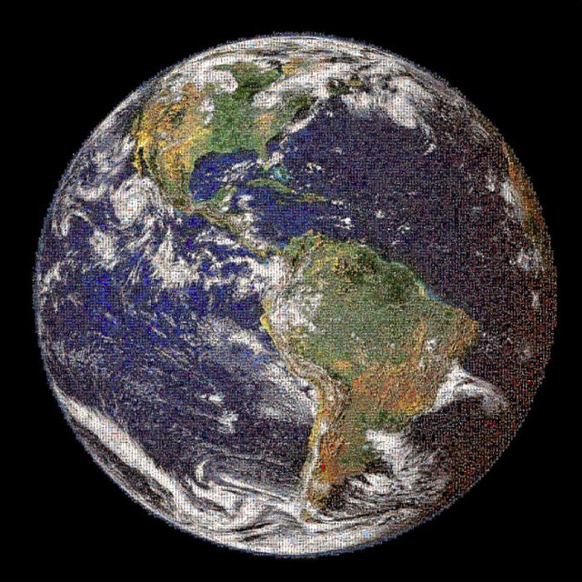 mosaic of earth