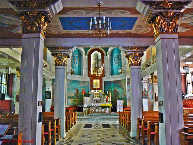 Nowa Sól - The church of. St. Antoni, interior