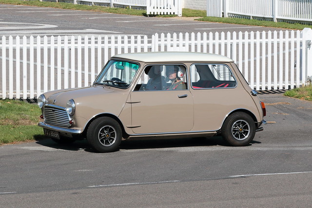 1969 Morris Cooper YVT855H London and Surrey Mini Owners Club Track Day Goodwood July 2019