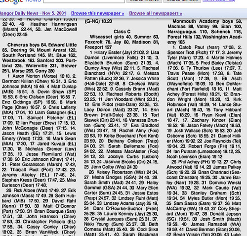 2001Bangor Daily News - Google News Archive Search(159)