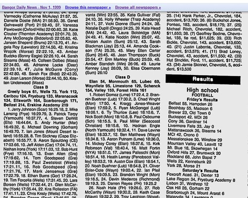 1999 Bangor Daily News - Google News Archive Search(147)