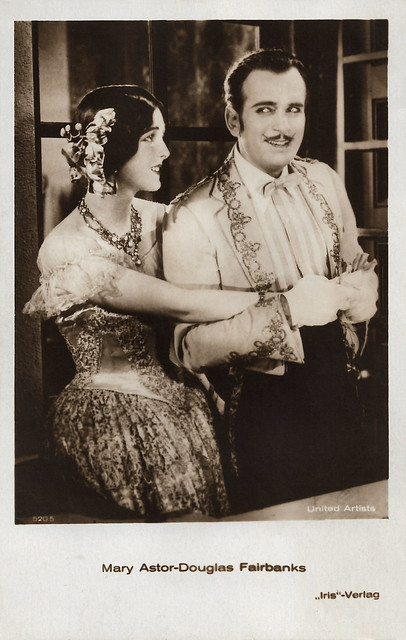 Mary Astor and Douglas Fairbanks in Don Q, Son of Zorro (1925)