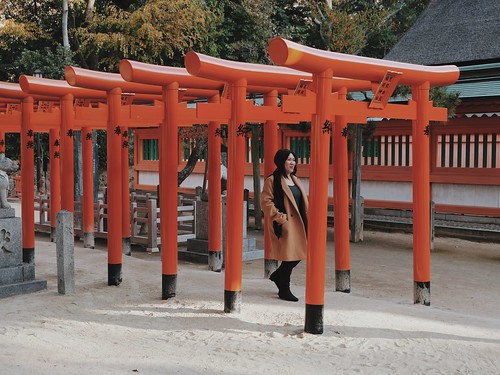  Sumo Statue at Sumiyoshi Shrine