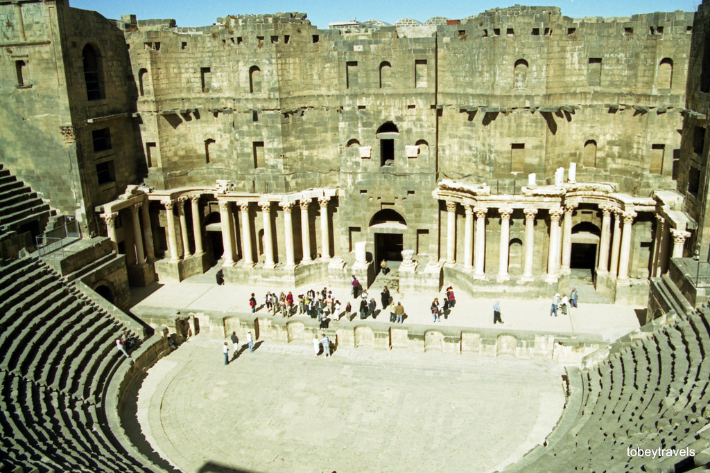 Roman Theatre at Bosra , Syria 2005 (3)