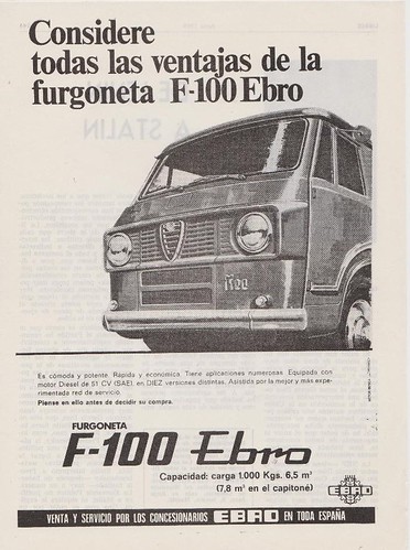furgoneta Ebro F100