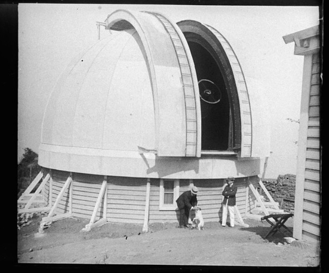 El observatorio de la cumbre del cerro San Cristóbal, año 1905