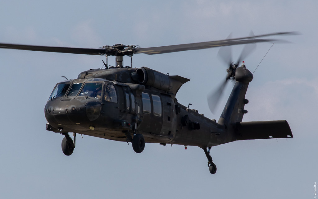 Sikorsky UH-60M Black Hawk US Army 09-20187 1st Combat Aviation Brigade at the Bucharest International Air Show 2019