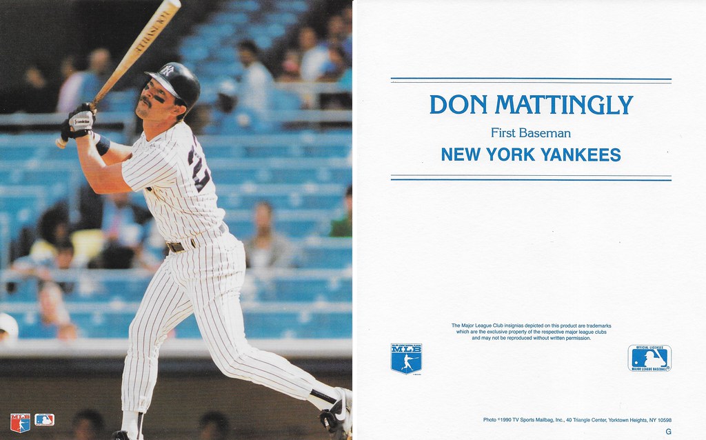 1990 TV Sports Mailbag - Mattingly, Don G