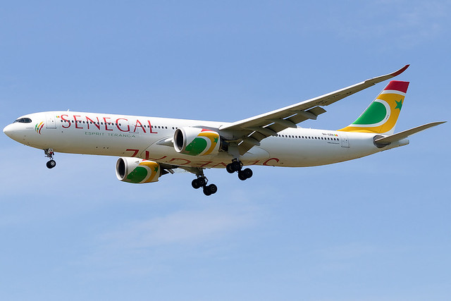 9H-SZN Air Senegal A330neo A330-900 London Stansted Airport