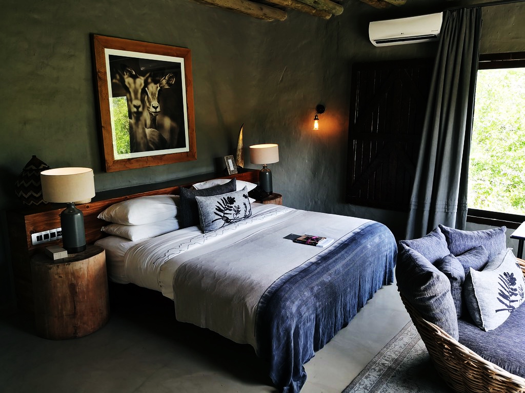 Bed in andBeyond Phinda Rock Lodge