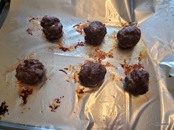  broiled meatballs