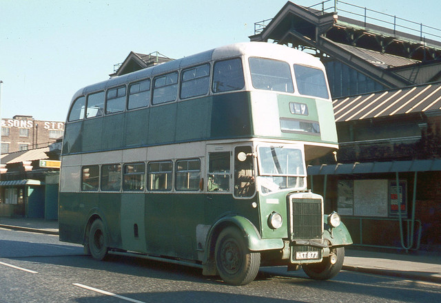 Withdrawn Maidstone & District Motor Services . 6381 NKT877 . Eccleston Bridge , Victoria , London . Saturday 06th-June-1971