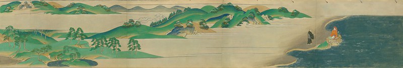 『石山寺縁起絵巻』第1段絵図