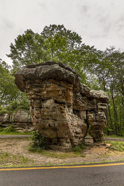 Mushroom Rock, Little River Canyon National Preserve, Dekalb County, Alabama