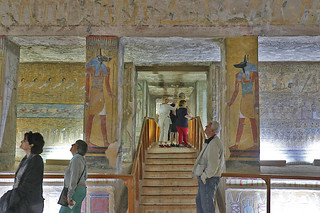 Valley of the Kings - Tomb of Tausert Setnakht burial chamber 1