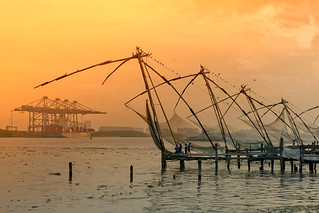 Filets de pêcheurs chinois (Cochin)