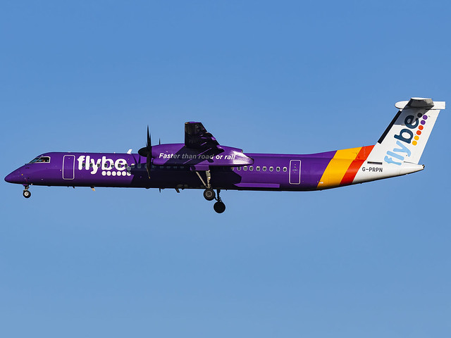Flybe | Bombardier DHC-8-402Q Dash 8 | G-PRPN