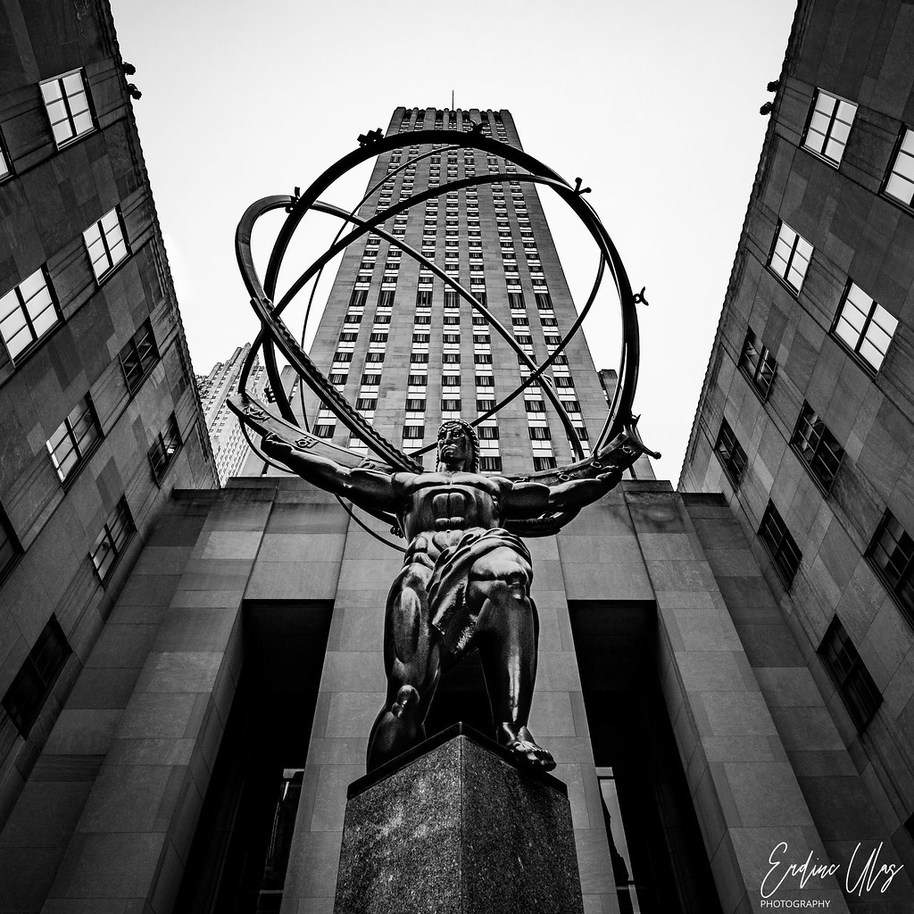 Atlas Statue