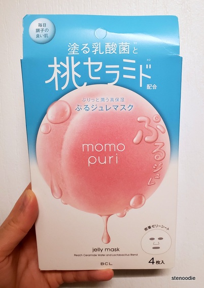 BCL Momo Puri Jelly Mask package